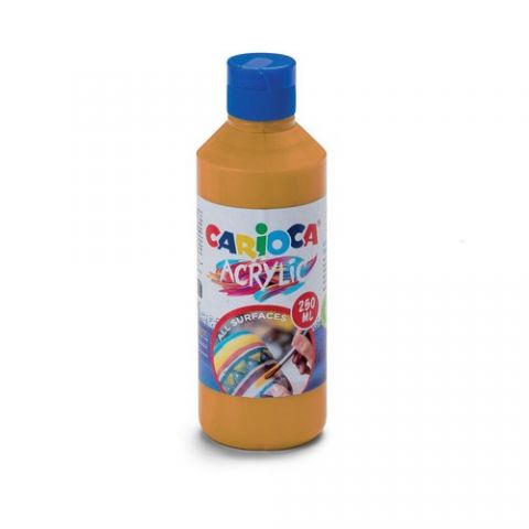 TEMPERA CARIOCA ACRILYC LIQUIDA 250 ml (botella) O