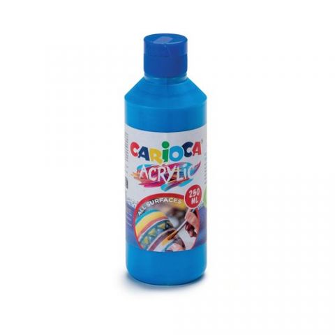 TEMPERA CARIOCA ACRILYC LIQUIDA 250 ml (botella) A