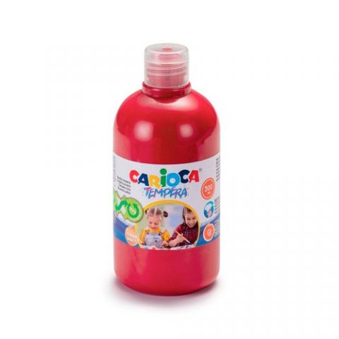 TEMPERA CARIOCA LIQUIDA 500 ml (botella) ROJO