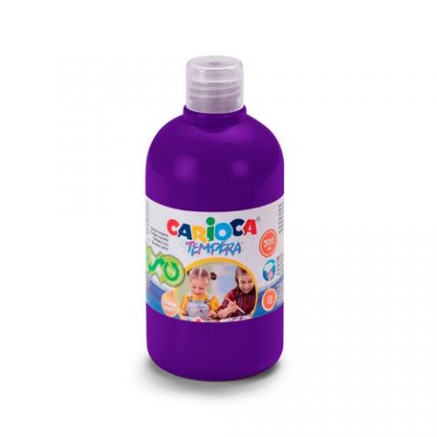 TEMPERA CARIOCA LIQUIDA 500 ml (botella) MORADO