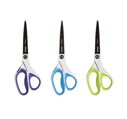 TIJERAS SCOTCH TITANIO ESTANDAR HOJA 20 cm.