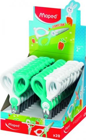 TIJERAS ESCOLARES MAPED KIDICUT (FIBRA de VIDRIO)