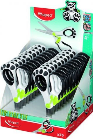 TIJERAS ESCOLARES MAPED KOOPY 13 cm. EXPOSITOR de