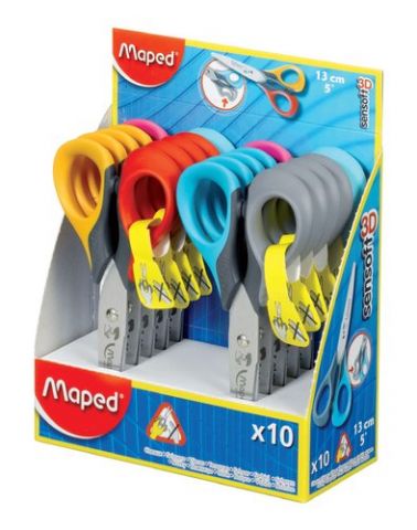 TIJERAS MAPED SENSOFT 3D 13 cm. para ZURDOS EXPOSI