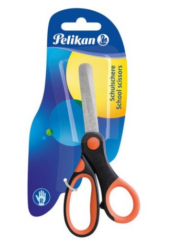 TIJERAS ESCOLARES PELIKAN SUPER SUAVE 5 BLISTER de