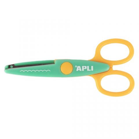 TIJERAS APLI CREATIVA DENTADA 13,5cm.