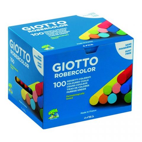 TIZAS de COLORES GIOTTO ROBERCOLOR ESTUCHE 100