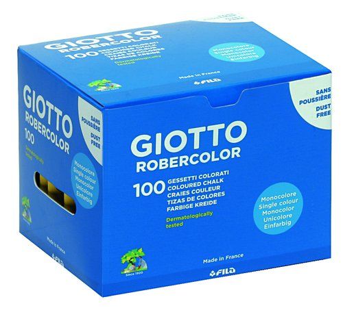 TIZAS MONOCOLOR ESTUCHE 100 ROBERCOLOR AMARILLO