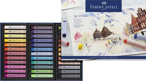 TIZA GOLDFABER PASTEL BLANDO CAJA DE 36