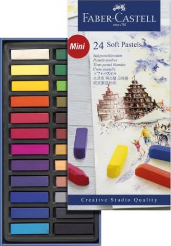 TIZA GOLDFABER PASTEL BLANDO MINI CAJA de 24