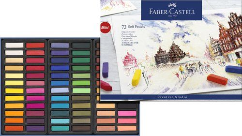 TIZA GOLDFABER PASTEL BLANDO MINI CAJA de 72