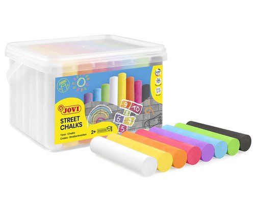 TIZAS de COLORES JOVI MAXI BOTE de 48