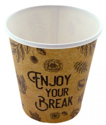 VASO CARTON PARED GRUESA 177 CC PAQUETE DE 50