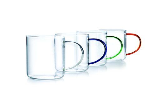 TAZA IBILI DE BOROSILICATO  300 ml SET de 8