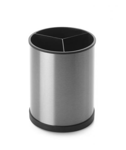 PORTAUTENSILIOS de COCINA IBILI ACERO INOX PLATA