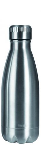 BOTELLA TERMO IBILI ACERO INOX 350 ml PLATA