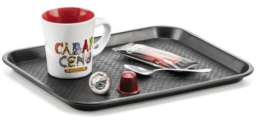 BANDEJA CAMARERO A.2000 275x350x20 mm NEGRO