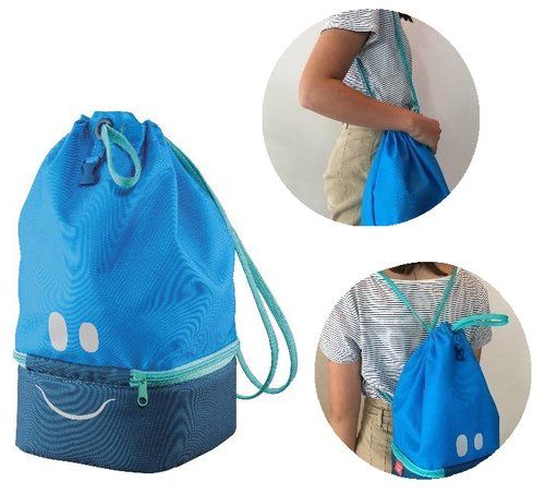 MOCHILA PORTA ALIMENTO MAPED KIDS CONCEPT AZUL