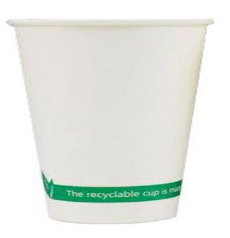 VASOS CARTON BLANCO 4 OZ CAFE 110 ml. BOLSA DE 50