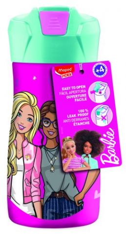 BOTELLA MAPED TERM. BARBIE 430 ML.