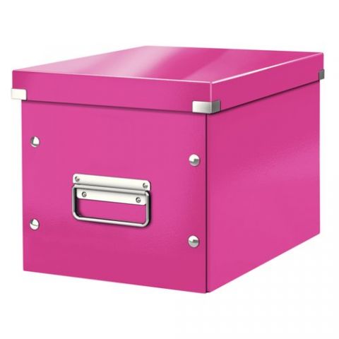 CAJA PARA ALMACENAMIENTO LEITZ CLICK&STORE CUBICA