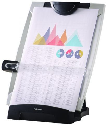 ATRIL SOBREMESA FELLOWES CON PINZA BLANCA OFFICE S