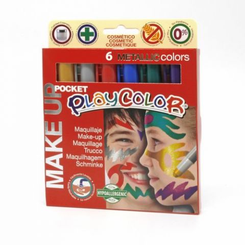 MAQUILLAJE PLAYCOLOR MAKE UP METALLIC POCKET de  5