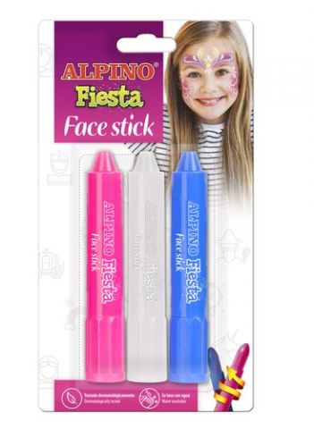 MAQUILLAJE ALPINO FIESTA FACE STICK BARRA de 5 gr.