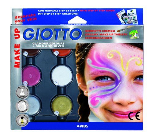 MAQUILLAJE GIOTTO MAKE UP PINTURA FACIAL COSMETICA