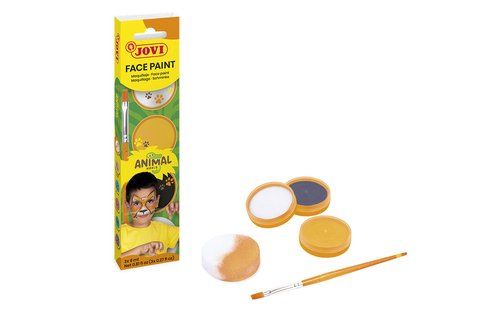 MAQUILLAJE JOVI CREMA FACE PAINT  SET ANIMALS BOTE