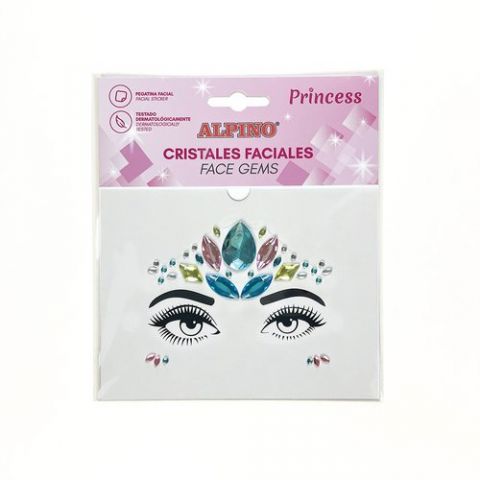 MAQUILLAJE ALPINO SET DE CRISTALES FACIALES PRINCE