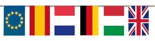 BANDERAS PLASTICO INTERNACIONAL B-50 MTS (dos tira