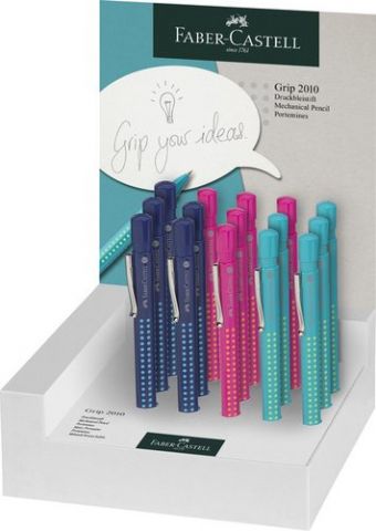 PORTAMINAS FABER-CASTELL GRIP 2010 0.5mm EXPOSITOR