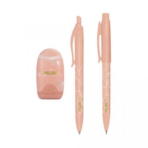 SET ESCRITURA MILAN SERIE LAVA ROSA
(1 bolígrafo P