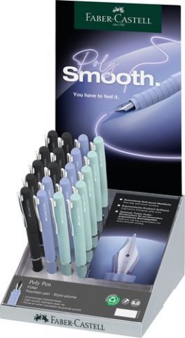 PLUMA FABER-CASTELL POLY PEN EXPOSITOR de 20 SURTI
