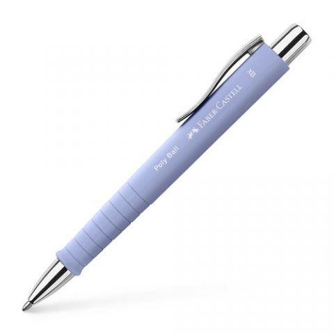 BOLIGRAFO FABER-CASTELL POLY BALL XB IRIS PALIDO