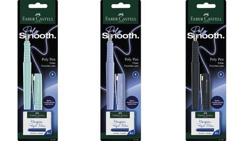 PLUMA FABER-CASTELL POLY PEN TRAZO ANCHO (B) + 6 C