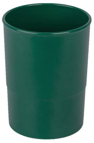 PORTA LAPICES PLASTICO REDONDO VERDE
