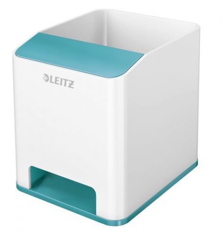 CUBILETE LEITZ WOW DUAL TURQUESA/BLANCO