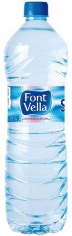 AGUA MINERAL NATURAL FONT VELLA BOTELLA 1.5L