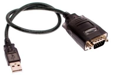Ewent EW1116 cable de serie Negro 1,5 m USB 9 Sub-