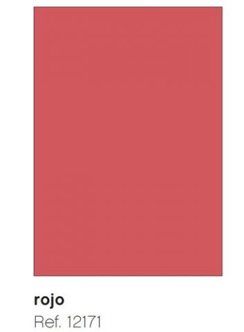 PAPEL COLOR A4 APLI 120g 10h ROJO