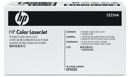 BOTE RESIDUAL HP CE254A PARA CP-3525/CM-5350