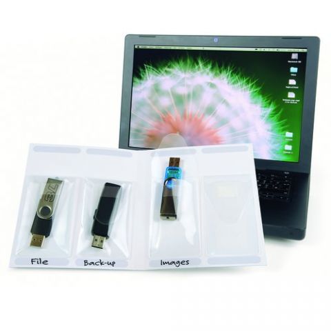 FUNDA USB 3L PP 52,5x90 ADHESIVAS CON CARPETILLA O