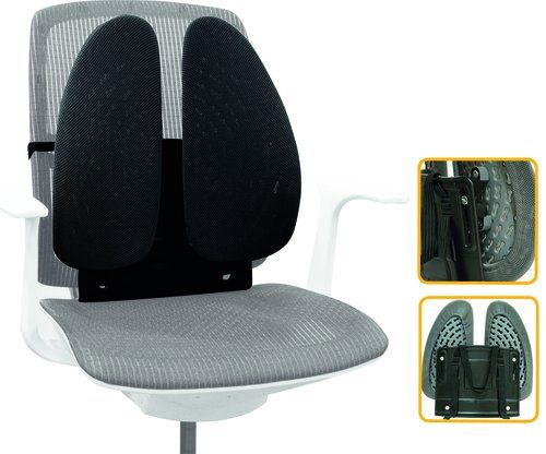 RESPALDO ERGONOMICO FELLOWES MOLDEABLE ANGEL