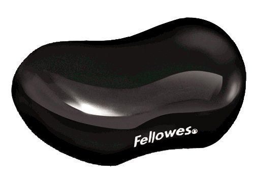 REPOSAMUÑECAS MINI FELLOWES FLEXIBLE GEL NEGRO