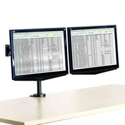 SOPORTE BRAZO MONITOR FELLOWES DOBLE PROFESSIONAL