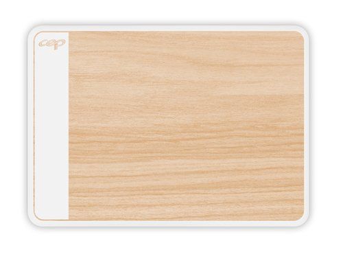 ALFOMBRILLA RATON CEP SILVA BLANCO/MADERA