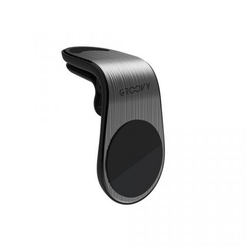 SOPORTE COCHE GROOVY MAGNETICO PARA MOVIL NEGRO