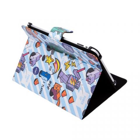 FUNDA TABLET SILVER HT ESTAMPADA UNIVERSAL 9